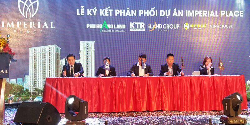 Lễ ký kết dự án Imperial Place Bình Tân