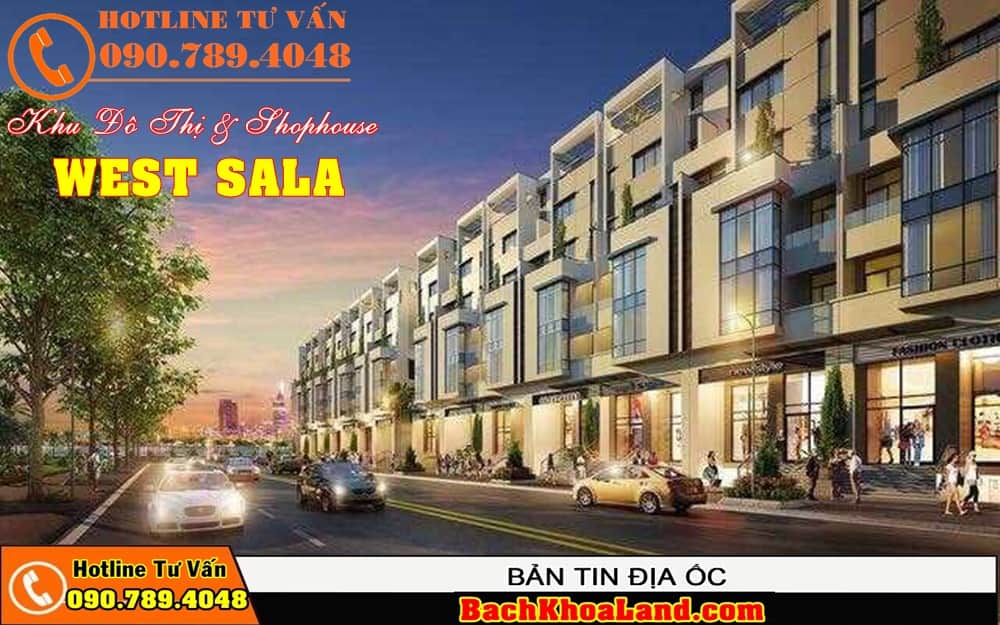Dự án đất nền khu dân cư WEST SALA Bình Chánh 4