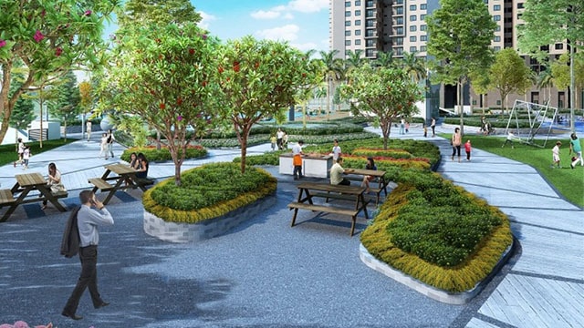 Green park in Saigon South Residences Green park in Saigon South Residences