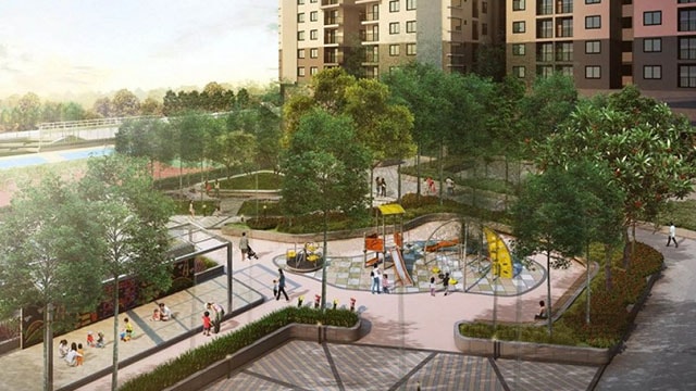 Green park in Saigon South Residence Green park in Saigon South Residence