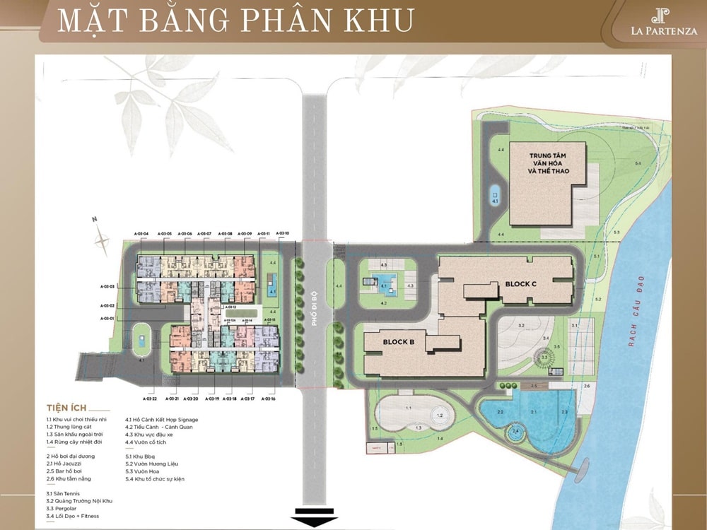 Mặt bằng dự án căn hộ La Partenza Nhà Bè Mặt bằng dự án căn hộ La Partenza Nhà Bè