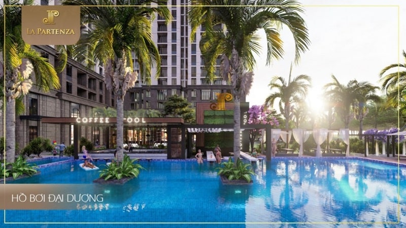 Hồ bơi Đại Tây Dương trong lòng dự án La Partenza Nhà Bè Hồ bơi Đại Tây Dương trong lòng dự án La Partenza Nhà Bè