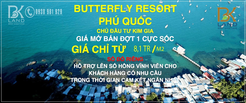 Dự án Butterfly Hometel Resort Phú Quốc 1