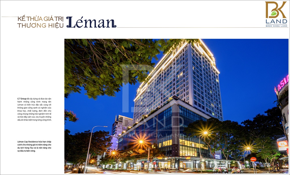 Dự án căn hộ Leman Cap Residence Vũng Tàu 15