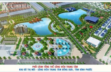 Khu đô thị mới - Công viên trung tâm Đồng Xoài tỉnh Bình Phước 115