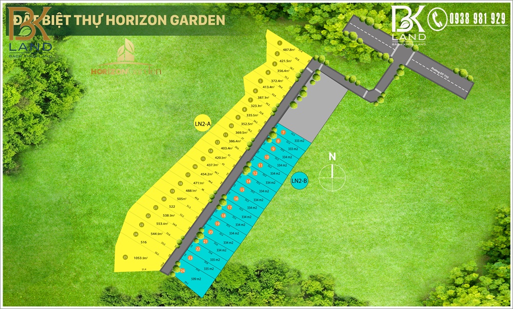 Dự án đất nền biệt thự Horizon Garden Bảo Lộc 5
