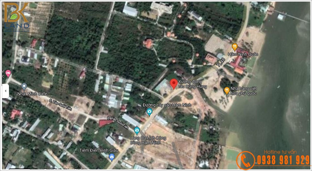 Bán 222m2 đất Ấp Rạch Hàm xã Hàm Ninh huyện Phú Quốc tỉnh Kiên Giang 1