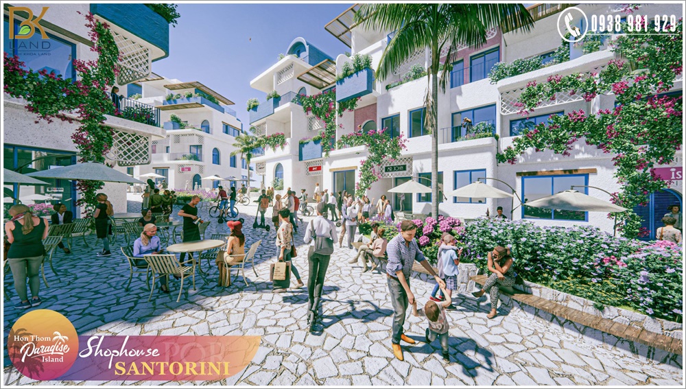 Dự án Shophouse Santorini Đảo Thiên Đường Hòn Thơm 16
