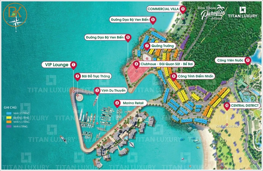 Dự án Shophouse Santorini Đảo Thiên Đường Hòn Thơm 3