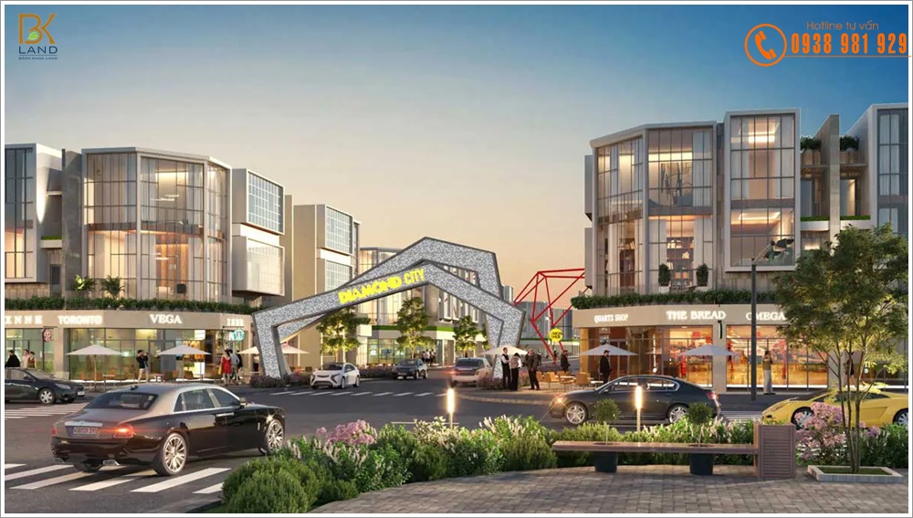 1 Dự án Khu đô thị Diamond City Lộc Ninh Bình Phước