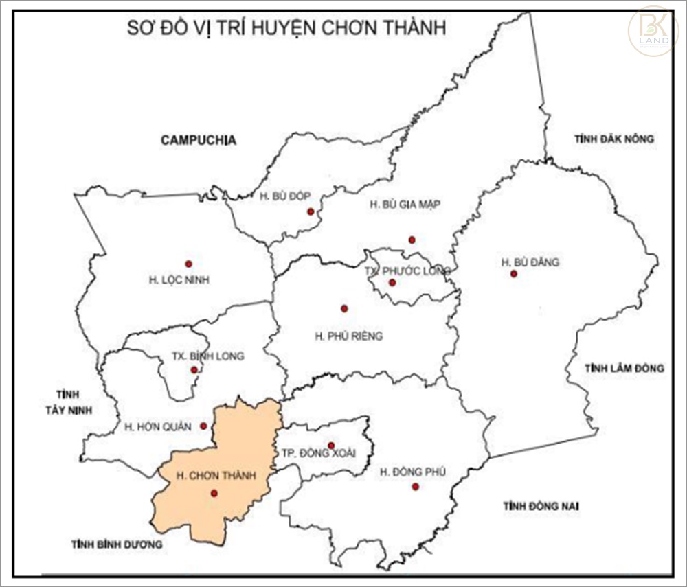 Thông tin từ A đến Z thị xã Chơn Thành tỉnh Bình Phước 2
