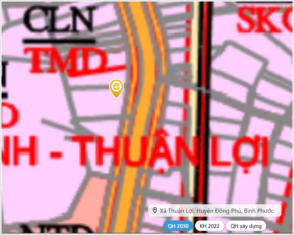 Lô đất 335m2 xã Thuận Lợi huyện Đồng Phú tỉnh Bình Phước 1