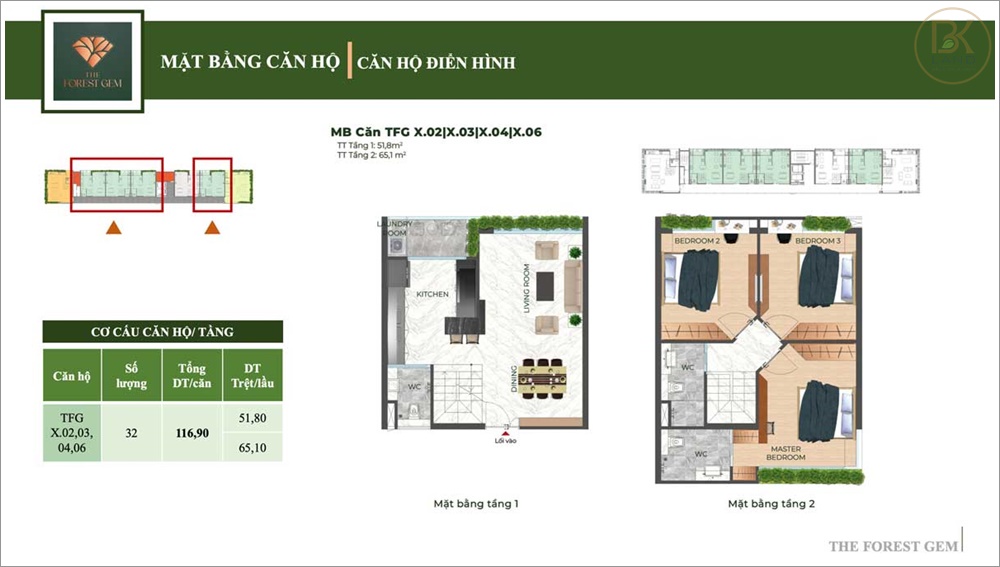 Dự án căn hộ The Forest Gem Bình Thạnh 8
