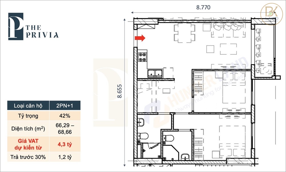 Dự án căn hộ The Privia Khang Điền Bình Tân 10