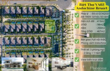 Bán biệt thự VA02 Andochine Resort giá 38 tỷ 58