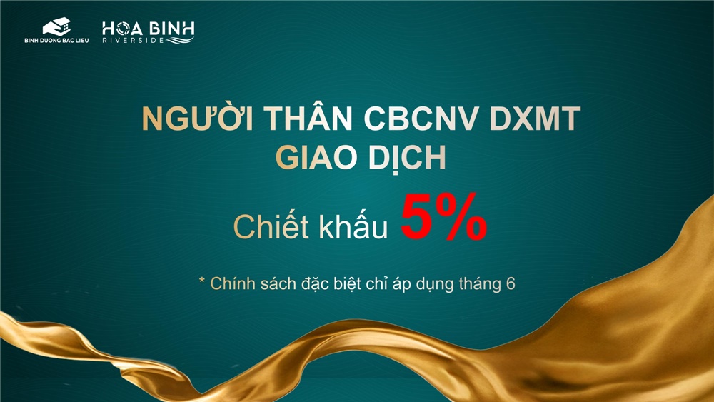 Dự án Hòa Bình Riverside Bạc Liêu 12 Dự án Hòa Bình Riverside Bạc Liêu 12