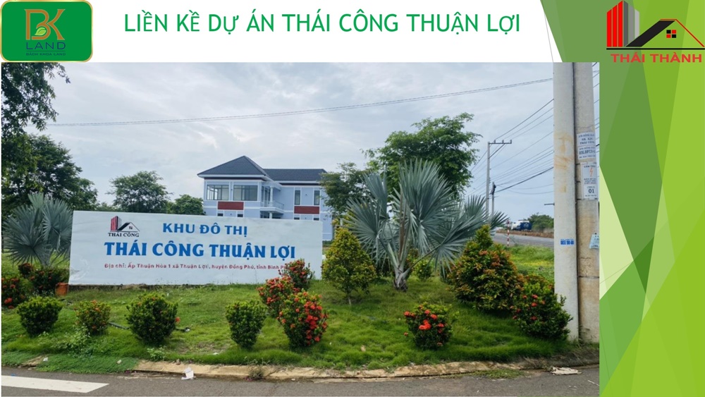 Dự án Thái Thành Thuận Lợi Bình Phước 4