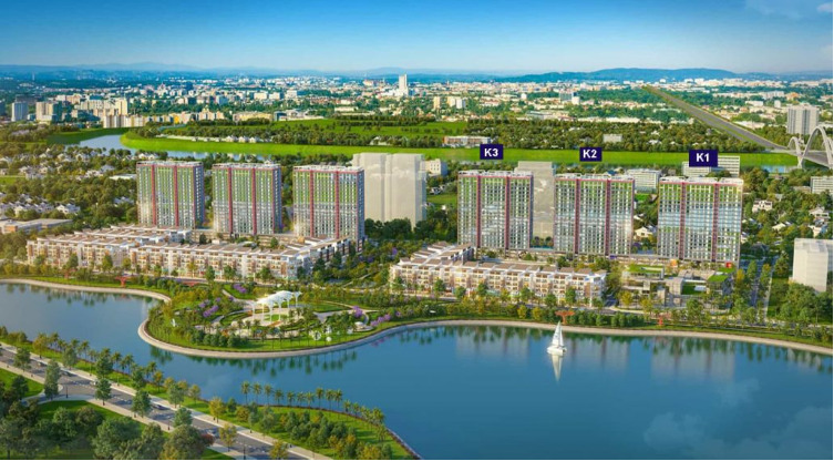 Khám phá căn hộ Khai Sơn City - Điểm hút khách khi ôm trọn hồ 22ha  2