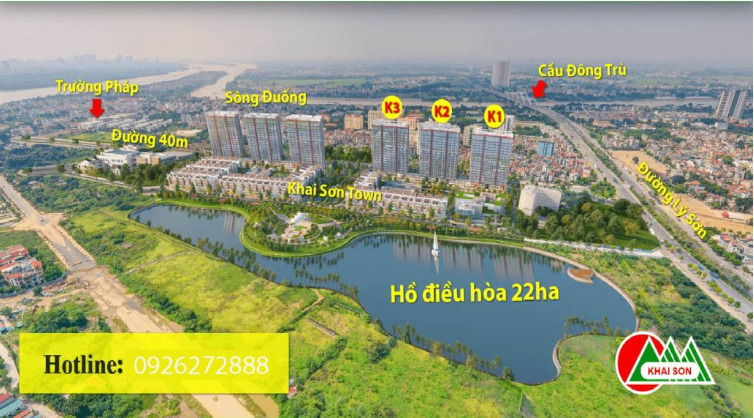 Khám phá căn hộ Khai Sơn City - Điểm hút khách khi ôm trọn hồ 22ha  4