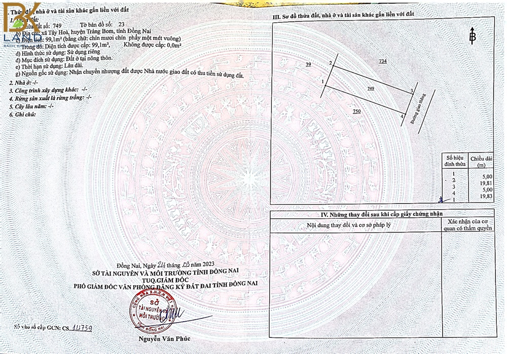 Khu dân cư Tây Hòa Trảng Bom 6 Khu dân cư Tây Hòa Trảng Bom 6
