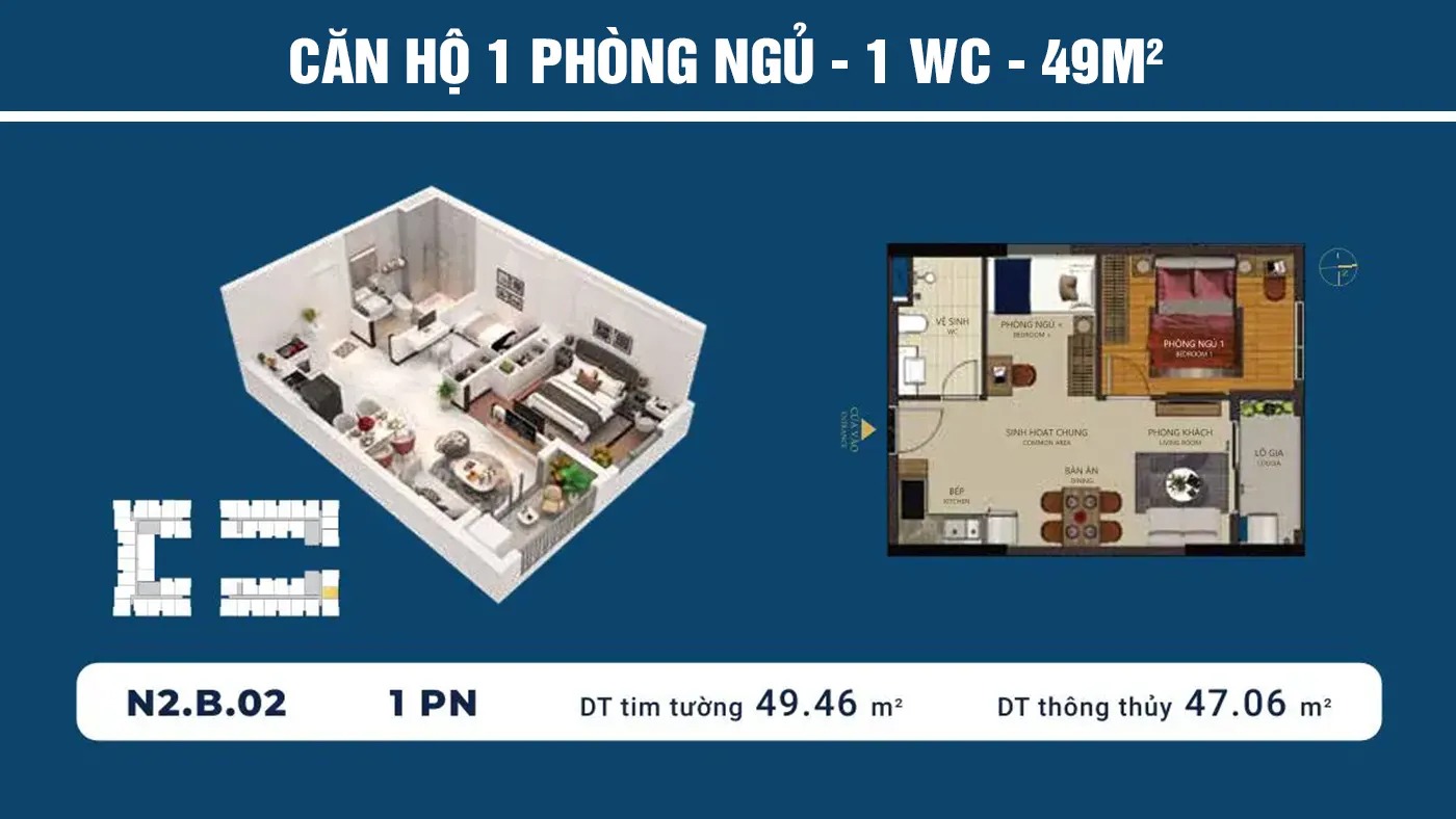 Căn hộ Mercury Palace Phú Mỹ Vũng Tàu 10