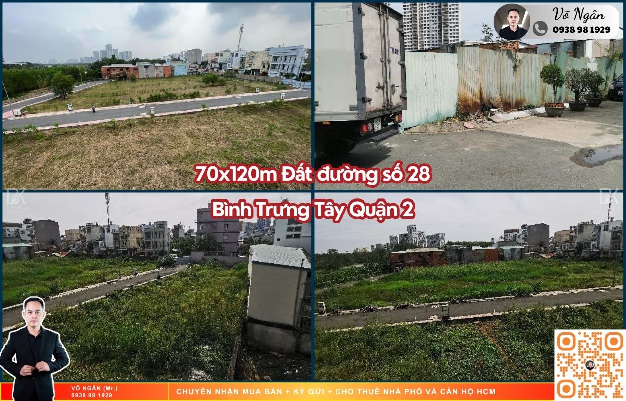 Bán đất 70x120m đường 28 Bình Trưng Tây Quận 2 giá 320 tỷ 3