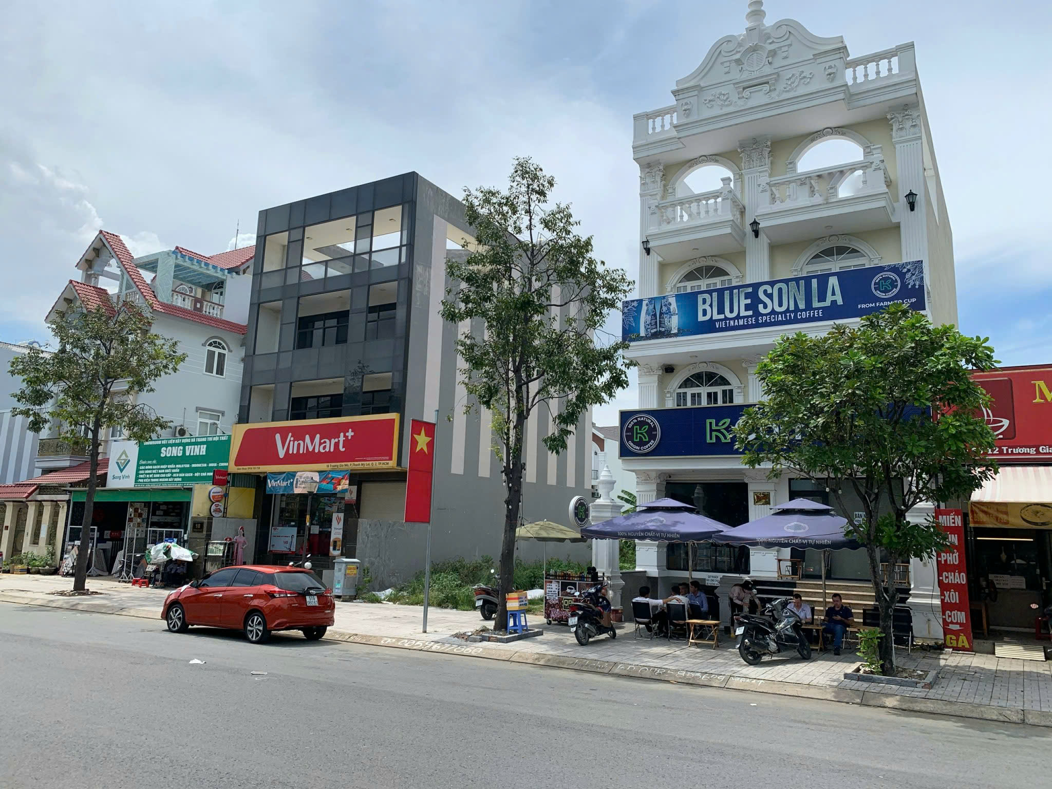 NHÀ MỚI ĐẸP MT THẠNH MỸ LỢI - QUẬN 2: HẦM 3 TẦNG - SÂN THƯỢNG - 32 TỶ 8