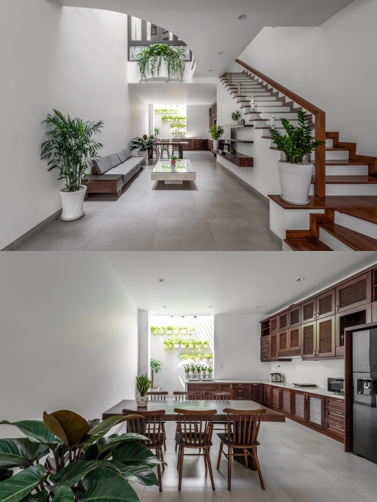 Thiết kế nhà phố 100m2 ngập tràn ánh sáng tại Cần Thơ 3