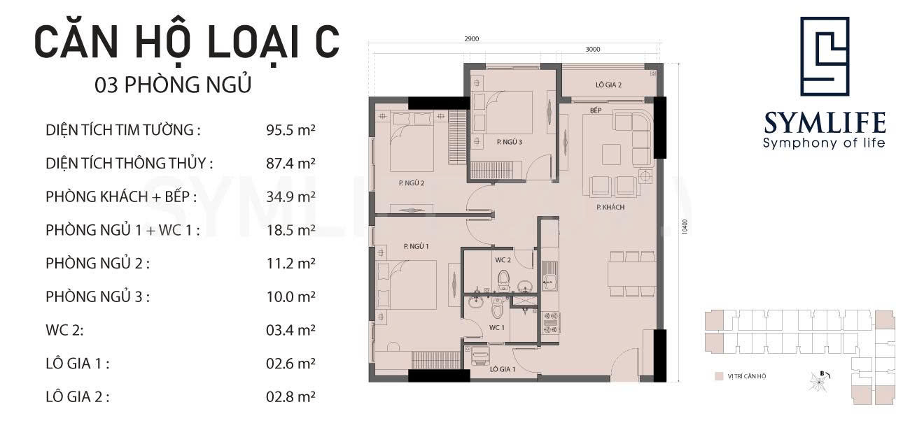 Căn hộ Symlife Thuận An 15