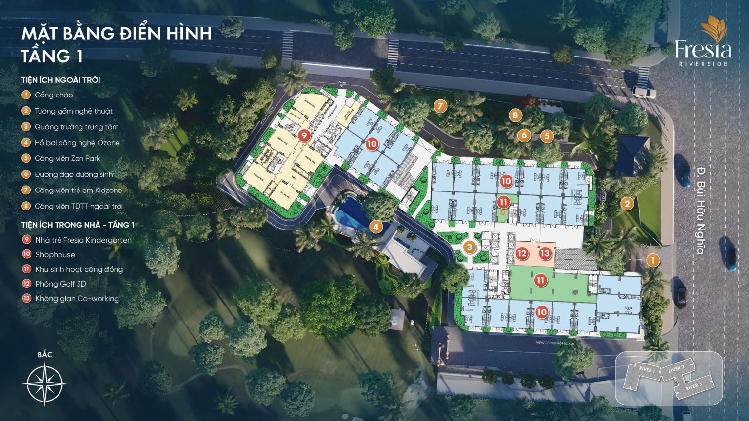 Căn Hộ Fresia Riverside Tân Vạn 9 Căn Hộ Fresia Riverside Tân Vạn 9