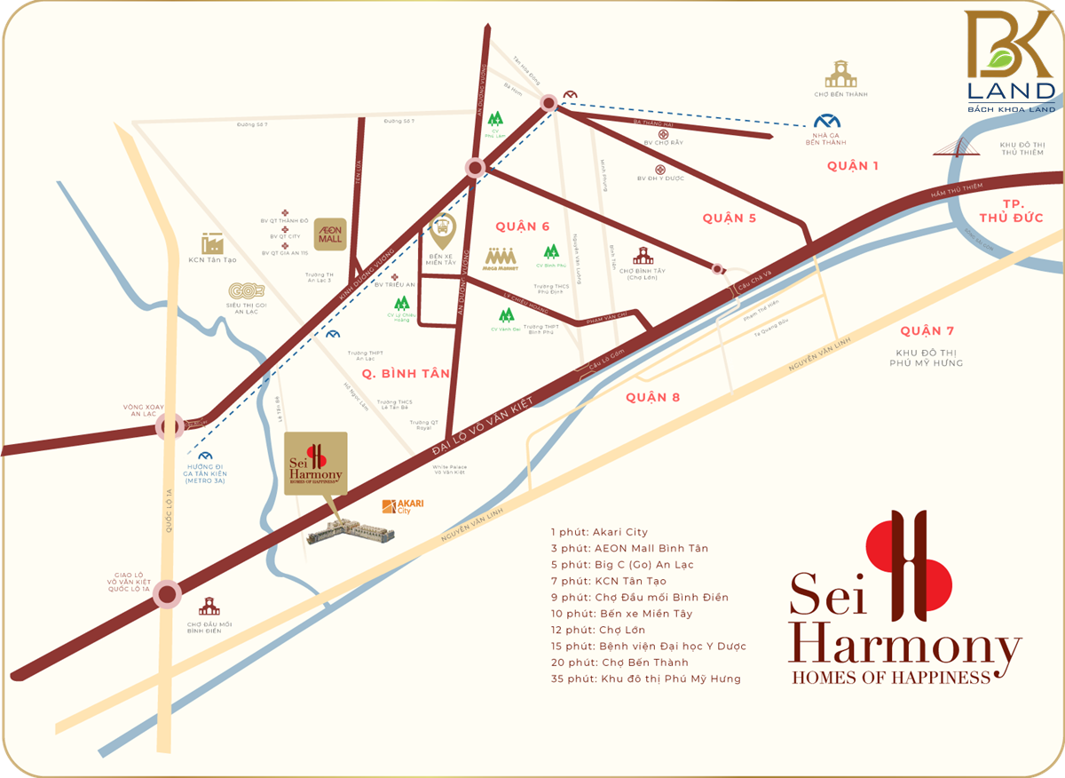 Nhà phố Sei Harmony Bình Tân 3 Nhà phố Sei Harmony Bình Tân 3