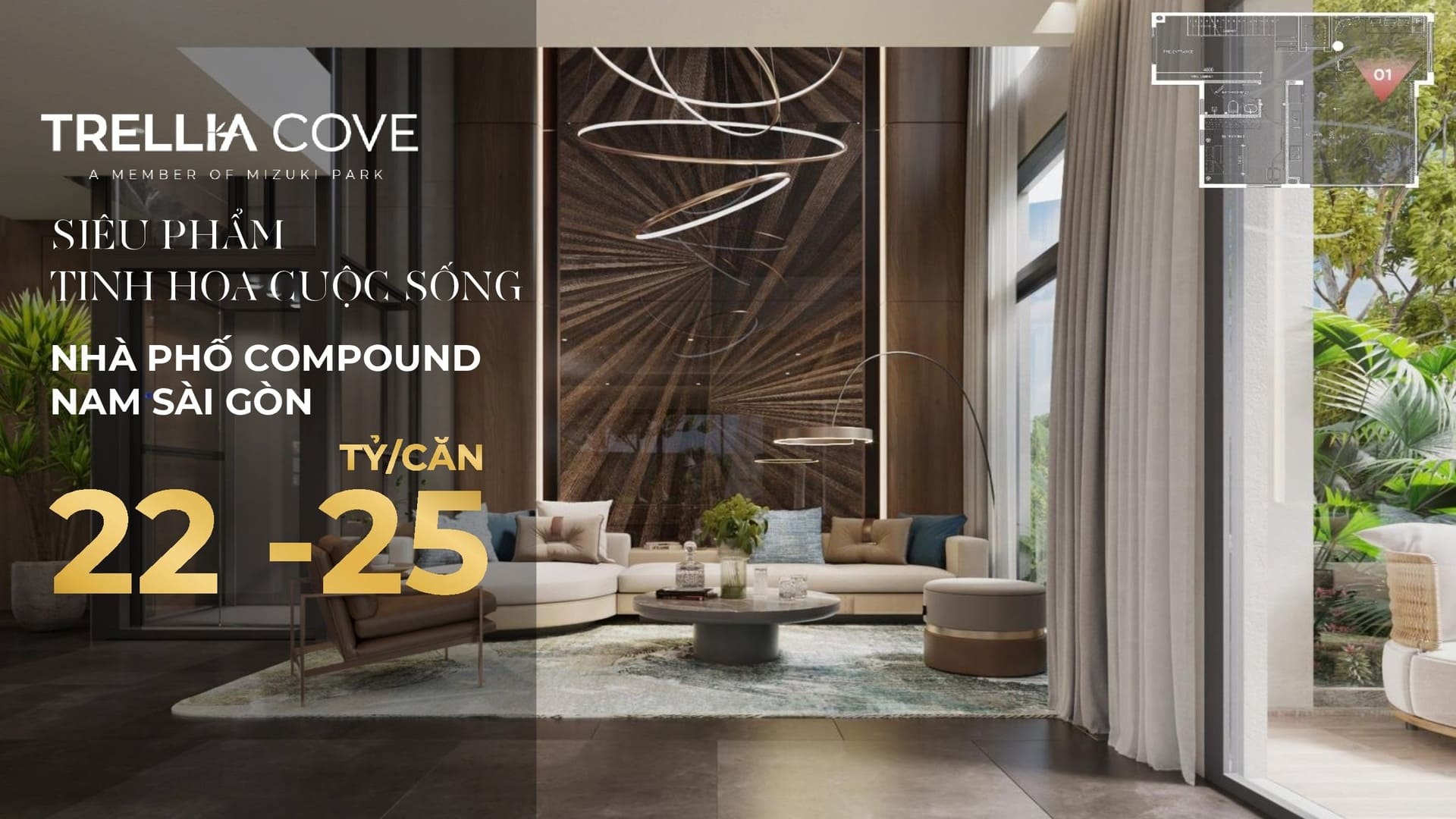 Căn hộ Trellia Cove Bình Chánh - Mizuki Park 24 Căn hộ Trellia Cove Bình Chánh - Mizuki Park 12