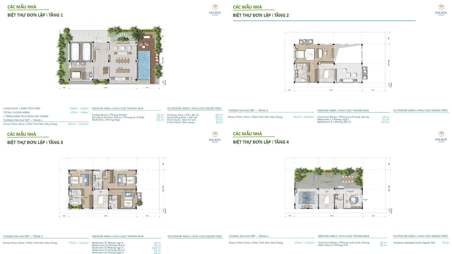 Biệt thự Salacia Villas phường Tân Thành Tp Hồ Chí Minh 16