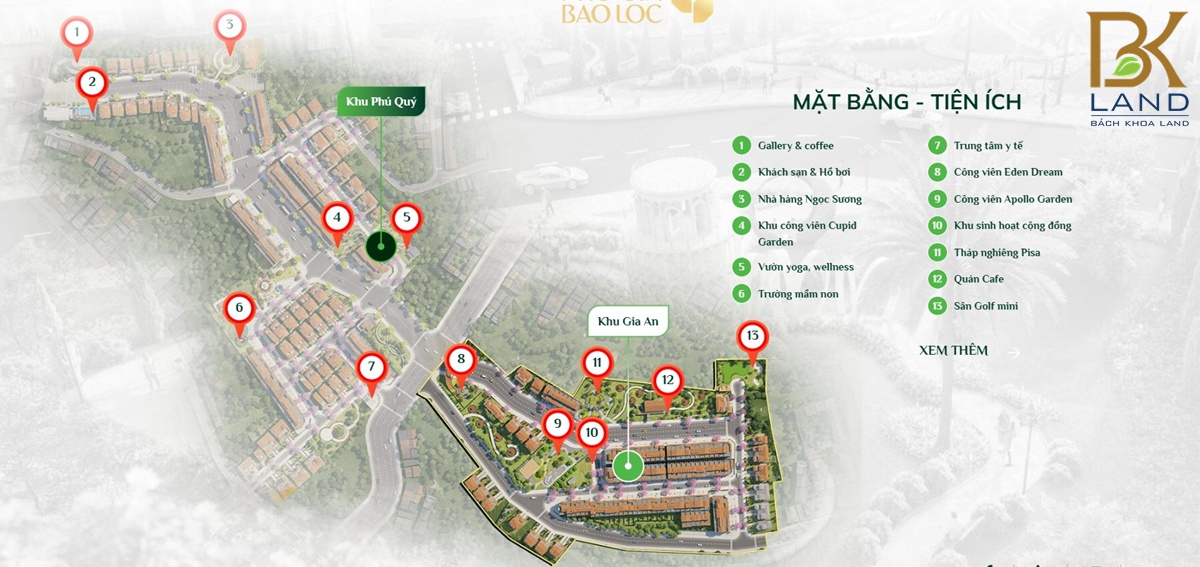 Khu đô thị Phú Gia Bảo Lộc 4