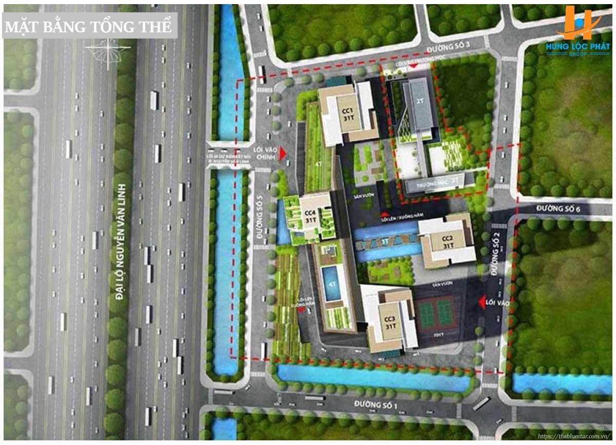 Căn hộ The Blue Star Quận 7 9