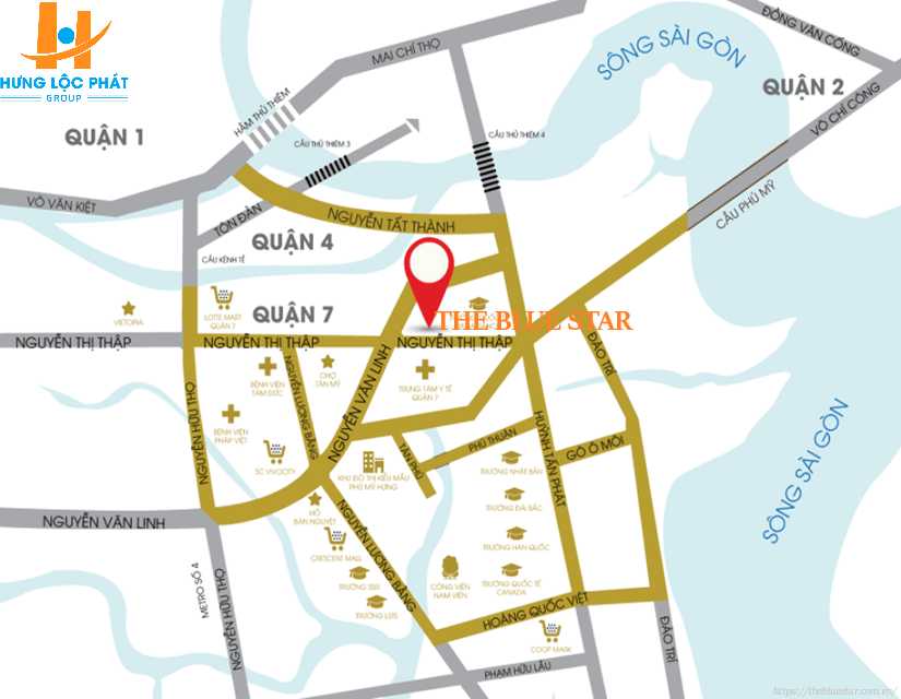 Căn hộ The Blue Star Quận 7 1